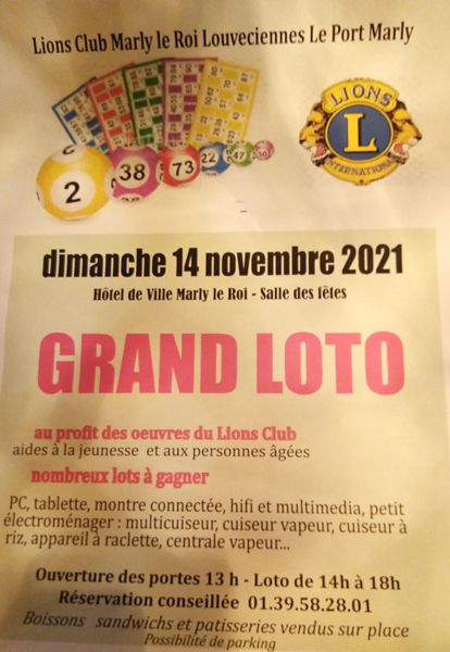 Grand loto de Marly-Le-Roi