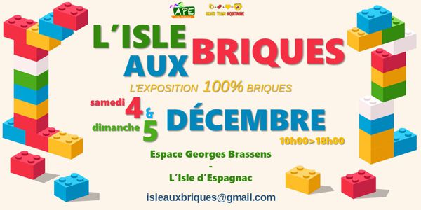 L'isle aux Briques - Expo 100% Lego