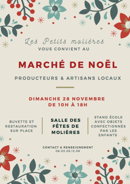 Marché de Noël à Molières