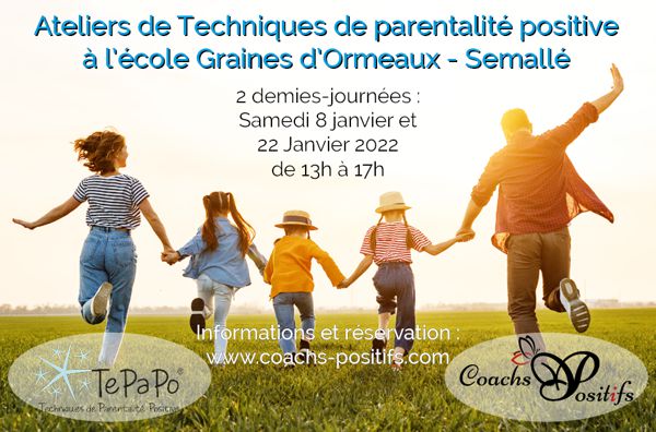 Ateliers de techniques de parentalité positive