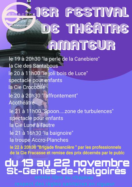 1er Festival de Théâtre Amateur