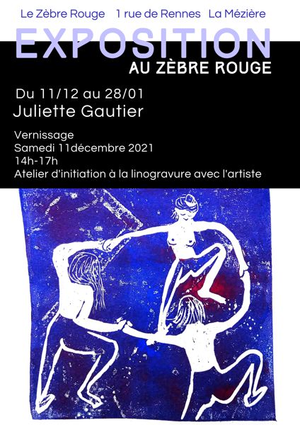 Exposition Juliette Gautier // Linogravures //