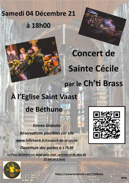 Concert de Ste Cécile du Ch'ti Brass