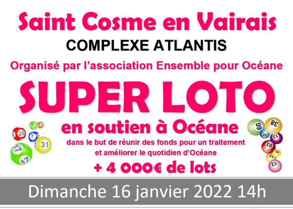 Super Loto en soutien à Océane