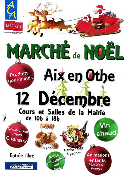 MARCHÉ DE NOËL D'AIX EN OTHE