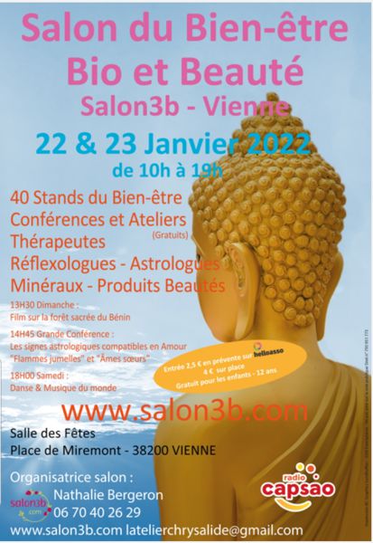 Salon du Bien-être de Vienne 22 23 Janvier 2022