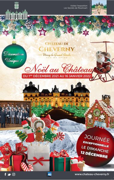 Un Noël époustouflant au Château de Cheverny !