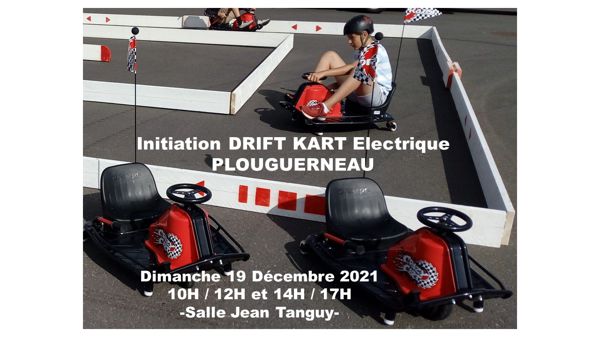 Initiation au pilotage de DRIFT KART électrique, sensations garanties!!!