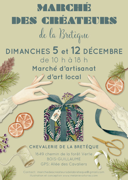 Marché des créateurs de la Bretèque