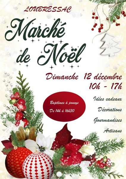 Marché de Noël à Loubressac