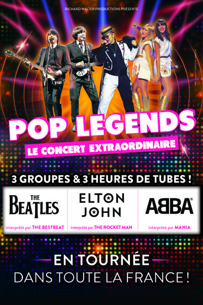 LE CONCERT EXTRAORDINAIRE POP LEGENDS