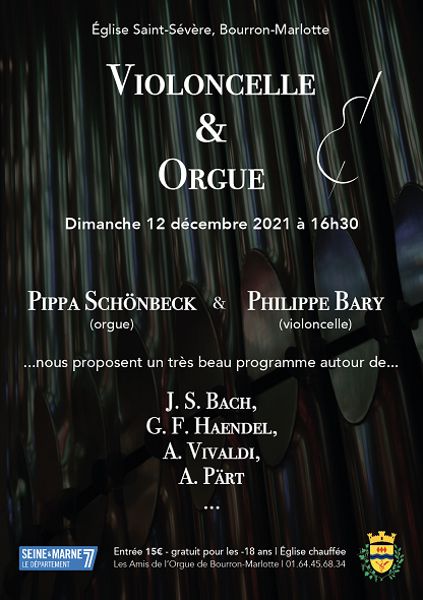 Concert Violoncelle et orgue