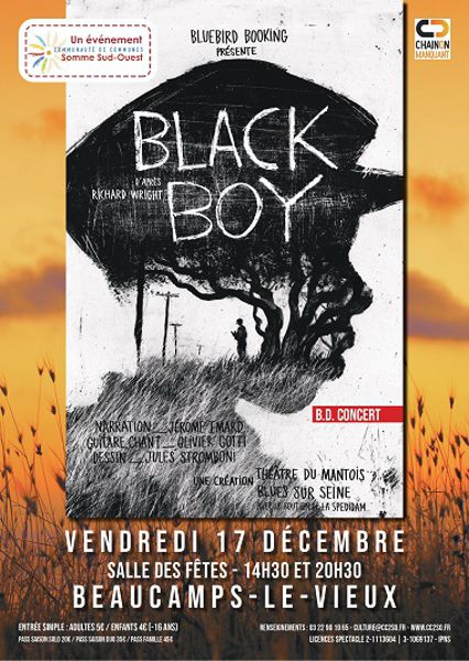 BD Concert : Black Boy / Théâtre du Mantois