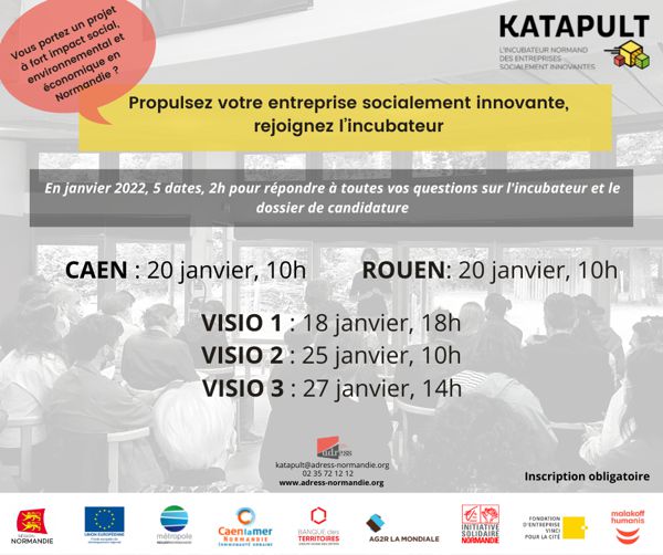 Réunion d'information de l'incubateur Katapult