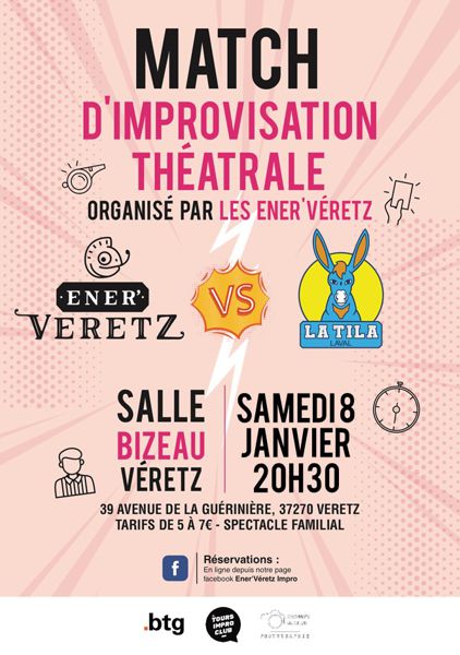 Match d'improvisation Véretz vs Laval