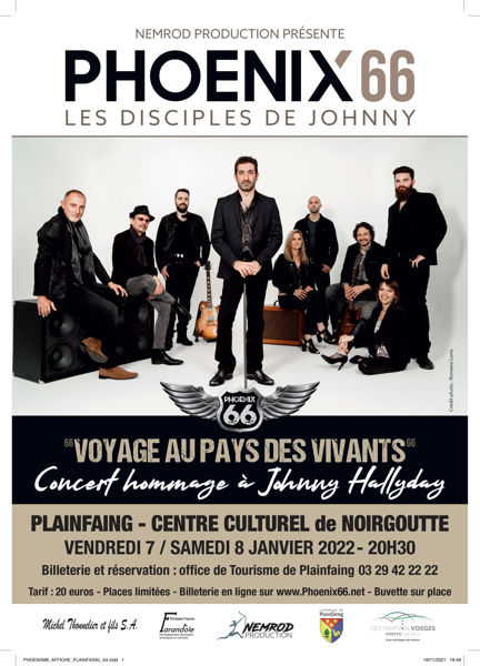 Phoenix 66 : Concert Hommage à Johnny Hallyday