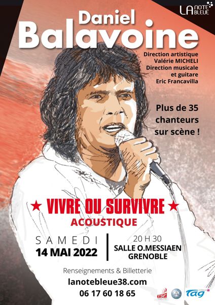 Daniel Balavoine ... Vivre ou survivre acoustique