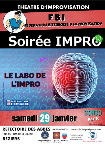 Soirée Labo de l'Impro by la FBI