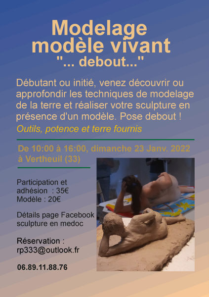 Modelage modèle vivant