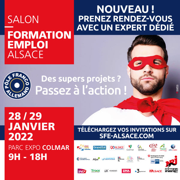 Salon Formation Emploi Alsace de Colmar