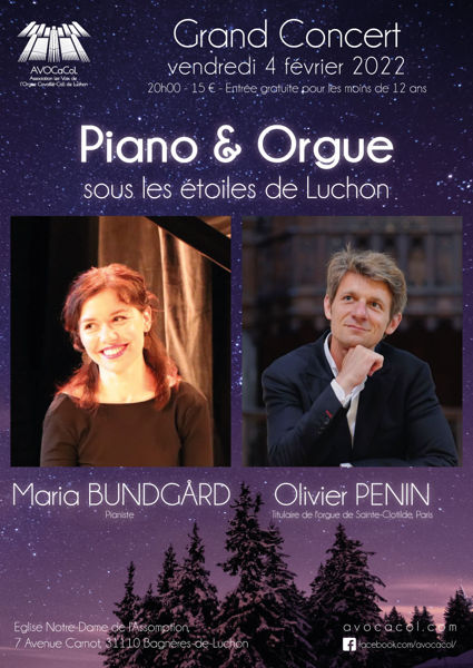 Concert Piano & Orgue