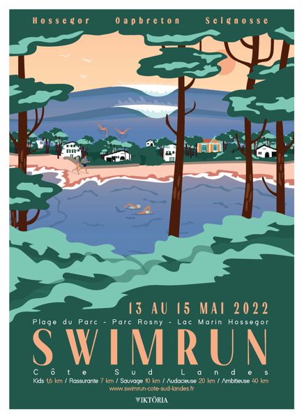 4ème édition du Swimrun Côte Sud Landes - 13 au 15 mai 2022 - Hossegor