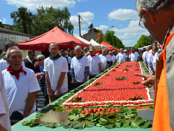 FOIRE A LA FRAISE,AUX FLEURS  ET AU VIN