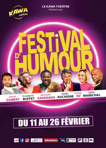 Le KAWA théâtre fait son Festival d'Humour !