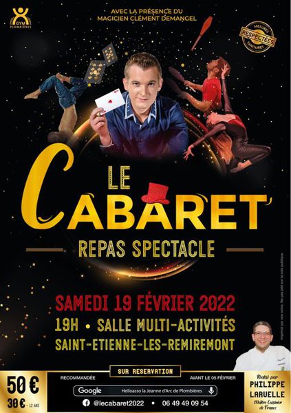 LE CABARET - REPAS SPECTACLE