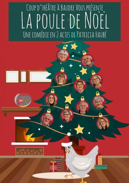 LA POULE DE NOEL