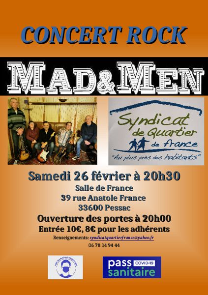 Concert Rock - MAD & MEN