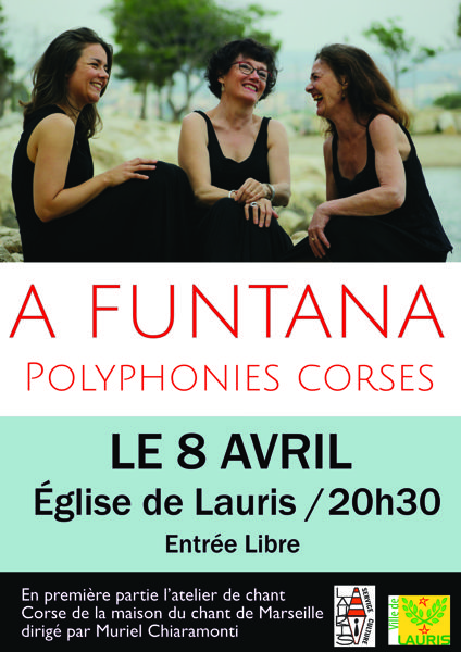 Concert chants Corses - A Funtana