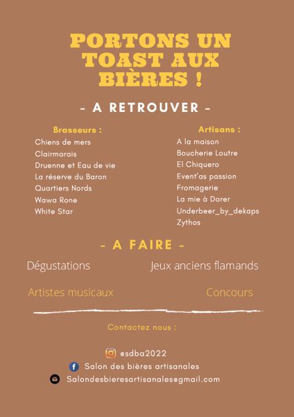 Salon des Bières Artisanales