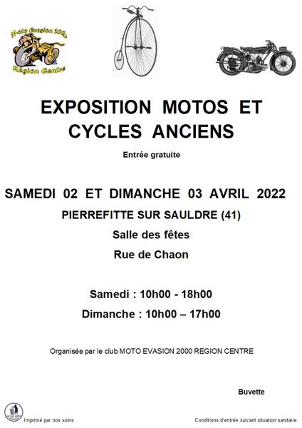EXPOSITION MOTOS ET CYCLES ANCIENS