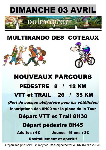 Multirandonnée des coteaux
