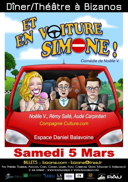 Et en voiture Simone !