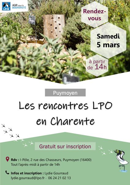 Les rencontres LPO en Charente