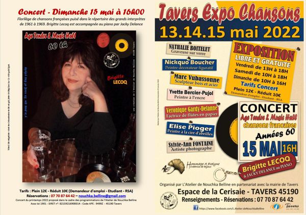 Expo & concert à Tavers