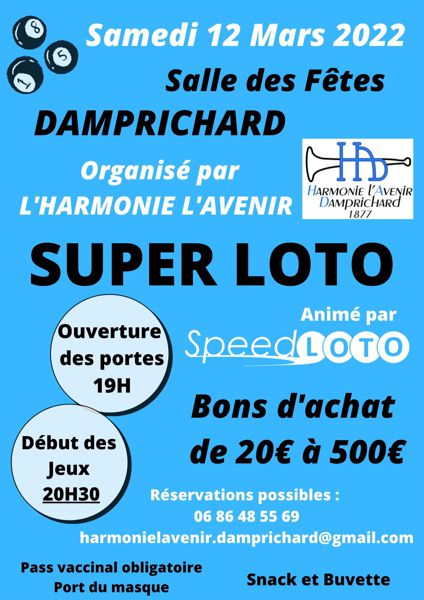 Super Loto de l'Harmonie l'Avenir