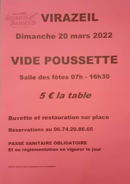 Vide poussette