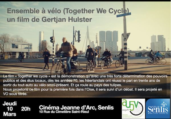 Together We Cycle - Ensemble à vélo, projection à Senlis