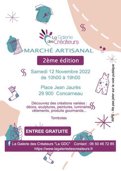 Marché artisanal de Concarneau 2ème édition