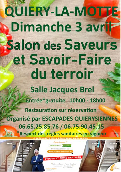 Salon des Saveurs et savoir-Faire du terroir