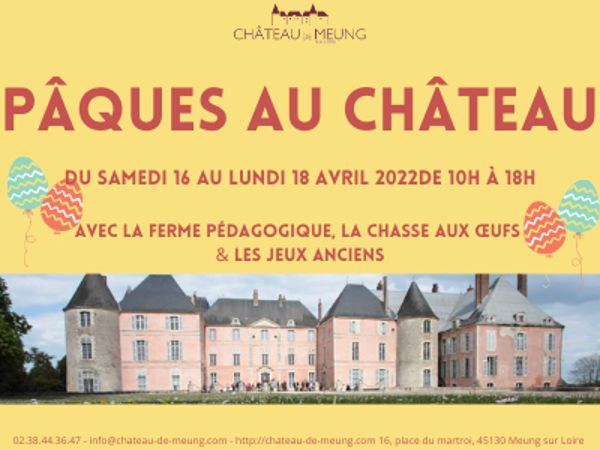 Pâques au château !