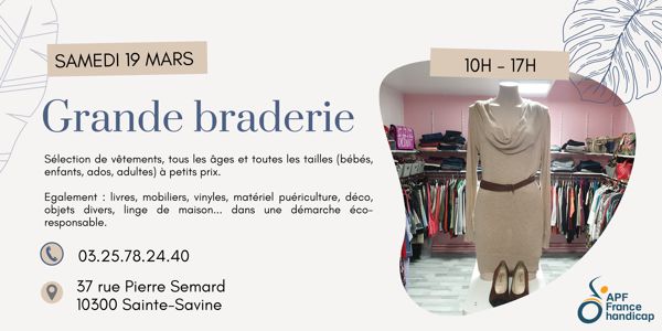 Grande Braderie APF France handicap