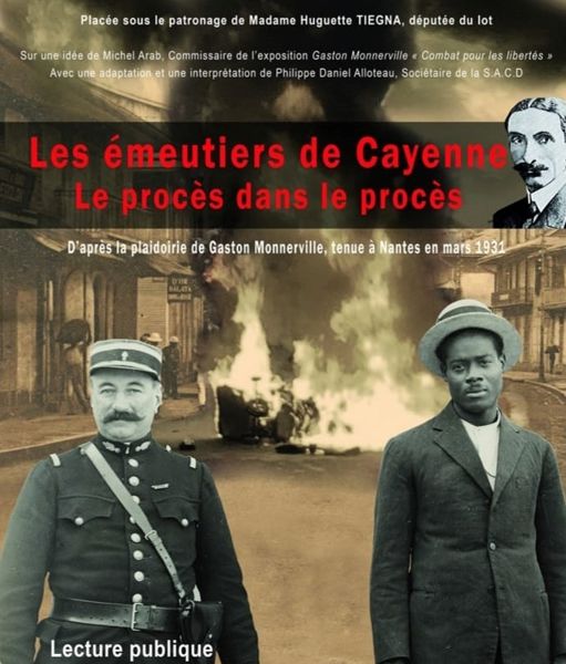 Lectures théâtralisées  - Les émeutiers de Cayenne