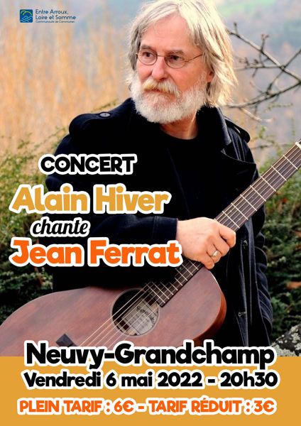 Concert Alain HIVER chante Jean FERRAT