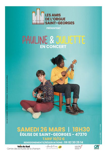 Concert Pauline et Juliette