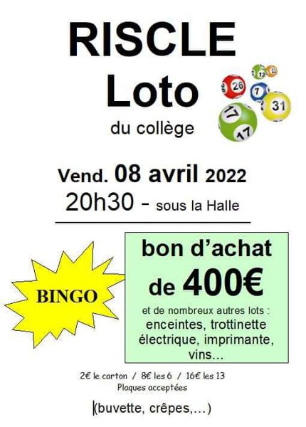 Loto du collège