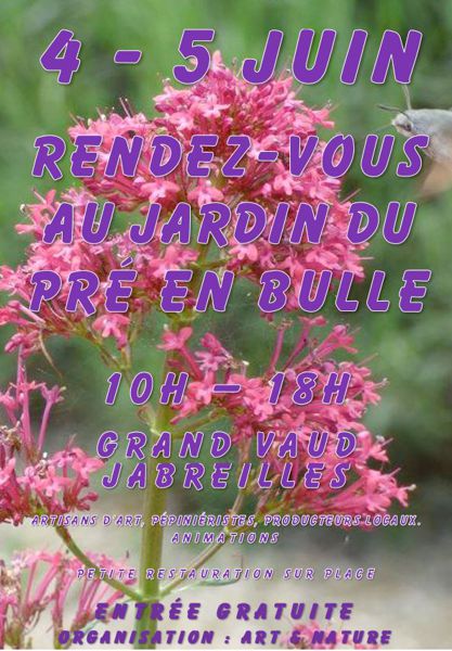 RDV AU JARDIN DU PRÉ EN BULLE